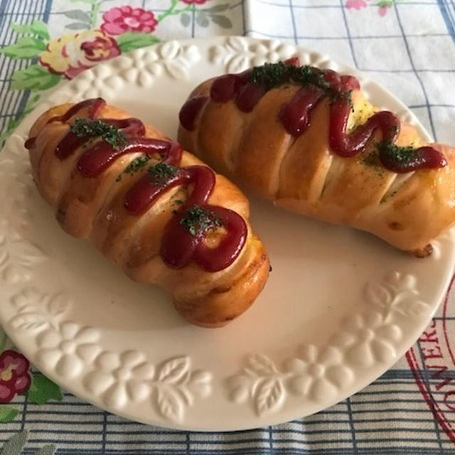 まったりランチに♡ウインナーロール