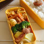 定番節約食材フル活用☆冷凍おかずでボリューム弁当
