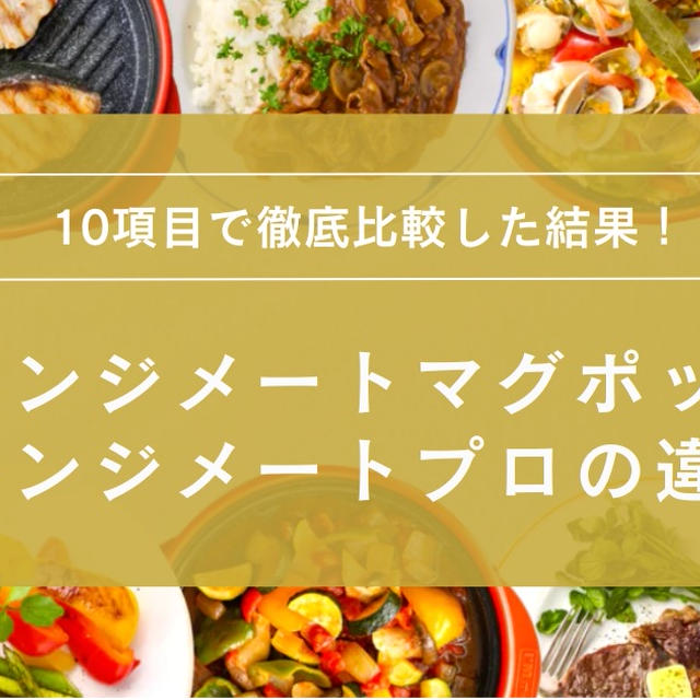 レンジメートプロとレンジメートマグポットの違いは？どっちがいいか10項目で徹底比較！