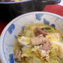 サバの水煮缶と白菜の玉子とじ