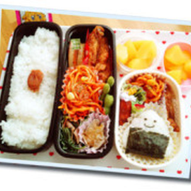 *　5/9　高校と幼稚園のお弁当