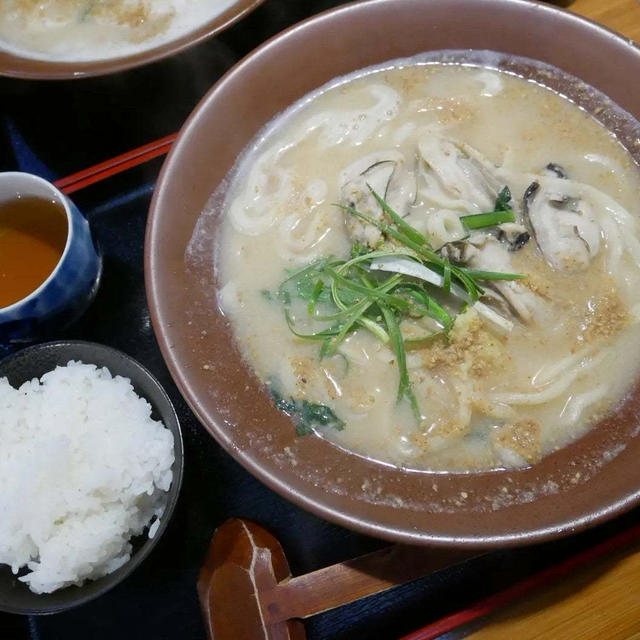 手しごと讃岐うどん讃々の白味噌うどん#私のごはん