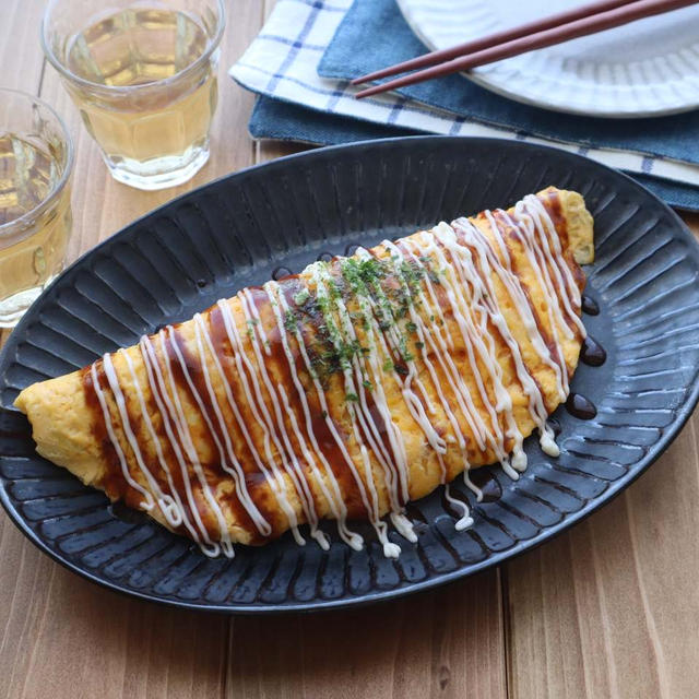 レンジで4分【キャベチーとん平焼き】肉無しでも大満足！