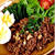 チャーシューの煮汁で魯肉飯。