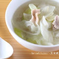 レシピ【超簡単！！疲労回復＆血液サラサラ！！豚肉とWねぎの中華風スープ】＆サングラス