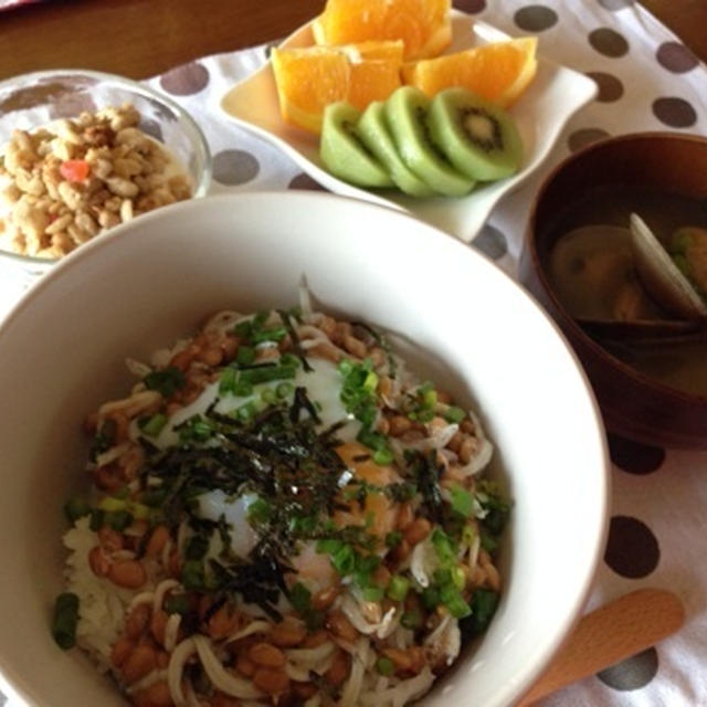 活脳食で手軽な朝ごはん
