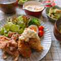鶏胸肉の柚子胡椒風味竜田揚げとアボカドのナムルのレシピ
