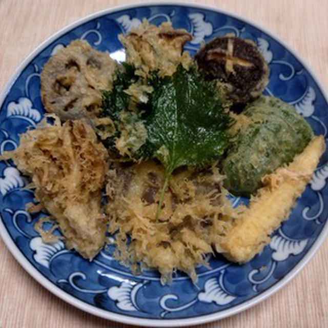 野菜の天ぷら盛り合わせ