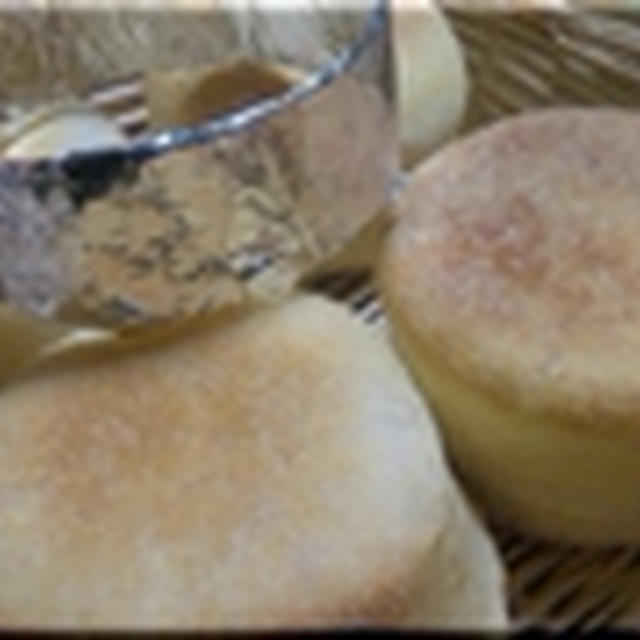 自作セルクルでイングリッシュマフィン