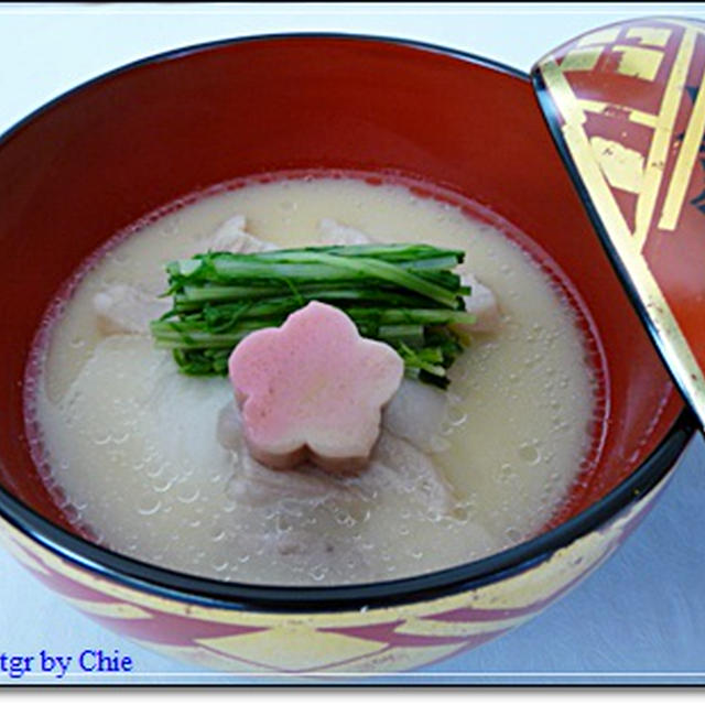 謹賀新年〜白味噌のお雑煮