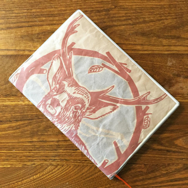 粉好き手帳カバー