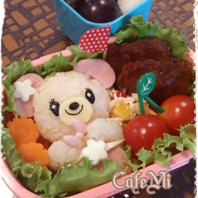 ガーリーベアのお弁当☆