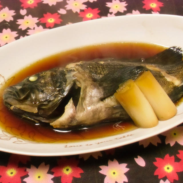 雨のち晴れ　　黒そいの煮つけ