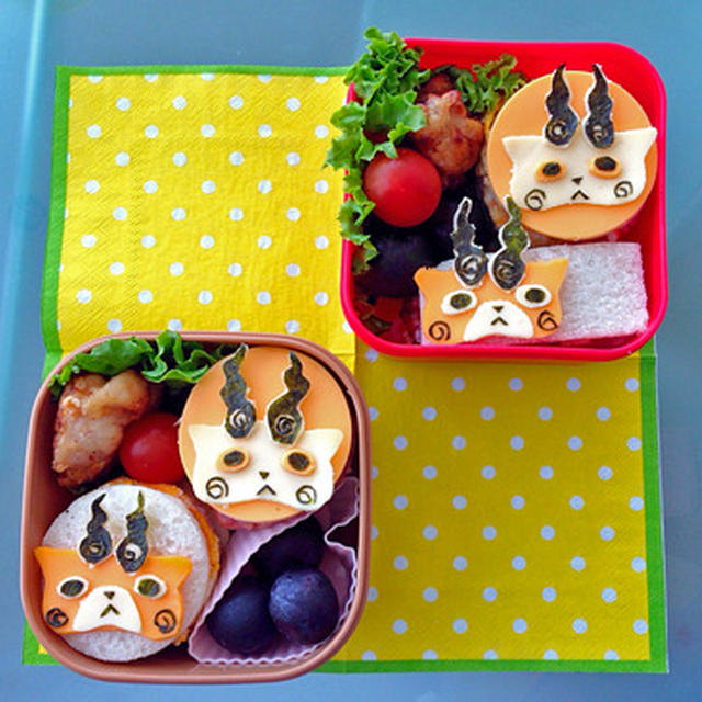 香凛の遠足弁当～妖怪ウォッチ　コマさん＆コマじろう～