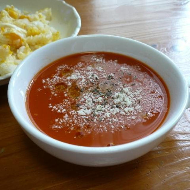簡単ヘルシー♪冷製 野菜スープ