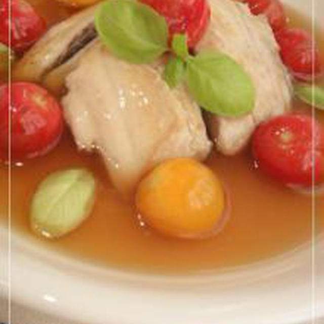 白身魚のトマトあんかけ☆
