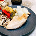 鶏胸肉と野菜のシンプルなオーブン焼き