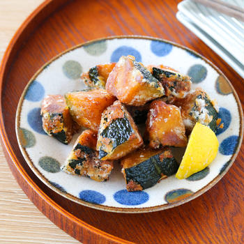 『かぼちゃのから揚げ』しょうが風味のレシピ