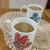 プルーンブランデーでフレーバーカフェオレ