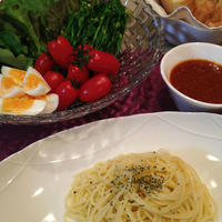 マ・マーの「つけて食べるスパゲッティ」を食べてみました。