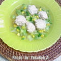 ノンオイルレシピ☆チーズ鶏団子とキャベツのスープ煮☆オクラとツナの塩麹サラダ☆