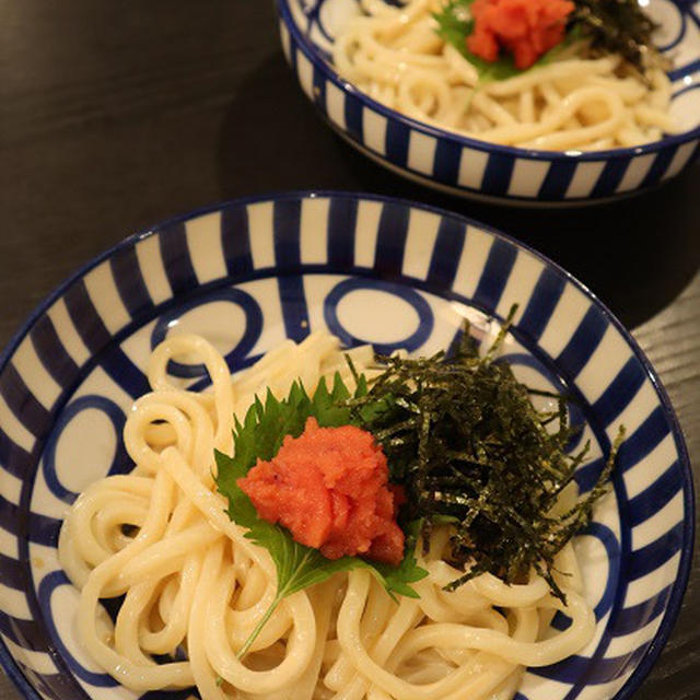 電子レンジで作れる！！冷やし明太クリームうどんを作ろう！！