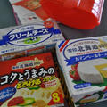 カマンベールチーズと青梗菜の梅風味パスタ