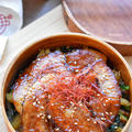 【2品弁当】♡じゃがいもと小松菜の炒めナムル&豚バラ肉de焼き肉風♡レシピあり♡