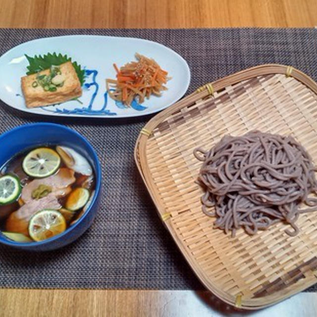 撤回した晩御飯☆鴨肉つけ麺♪☆♪☆♪