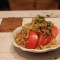 【sake】水芭蕉翠／【recipe】たぬきトマト