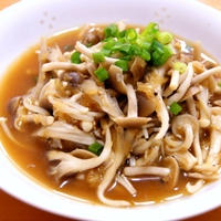 焼肉のタレで３種きのこのおろし和え☆レシピ