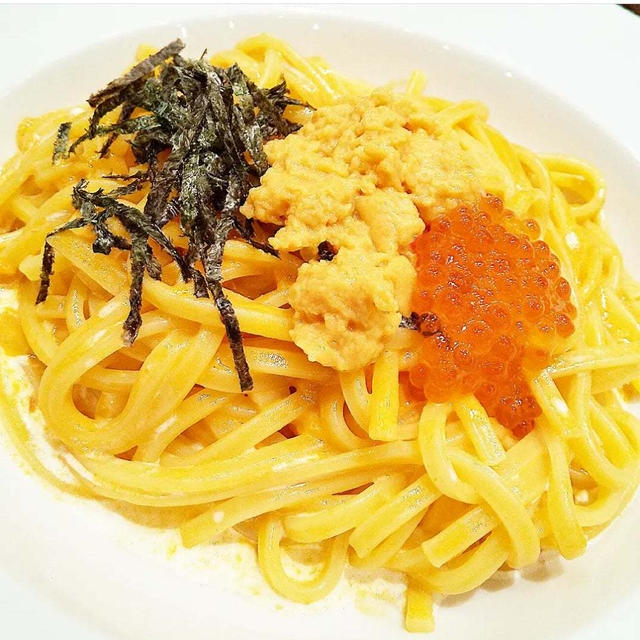 【ランチ☆プロントの次世代うにといくらのトマトクリーム(*´∀｀*)】