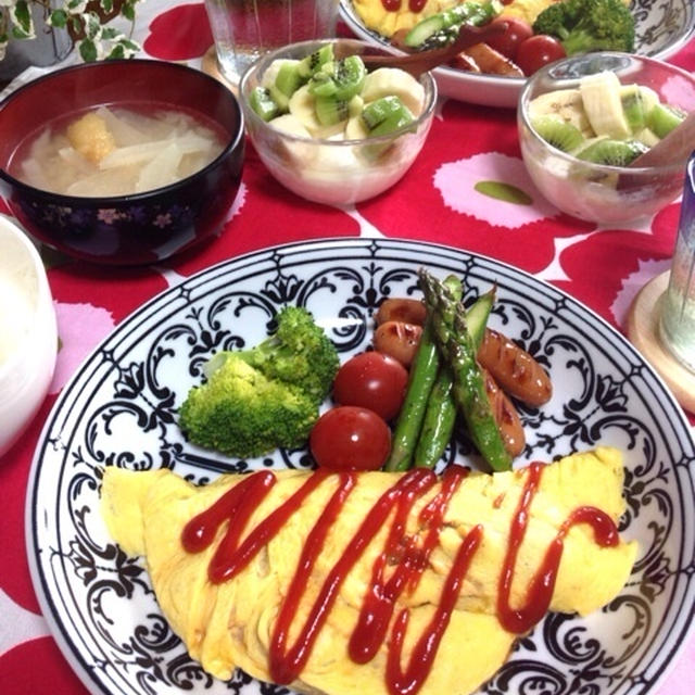 残りもので〜朝ごはん♡…補食について