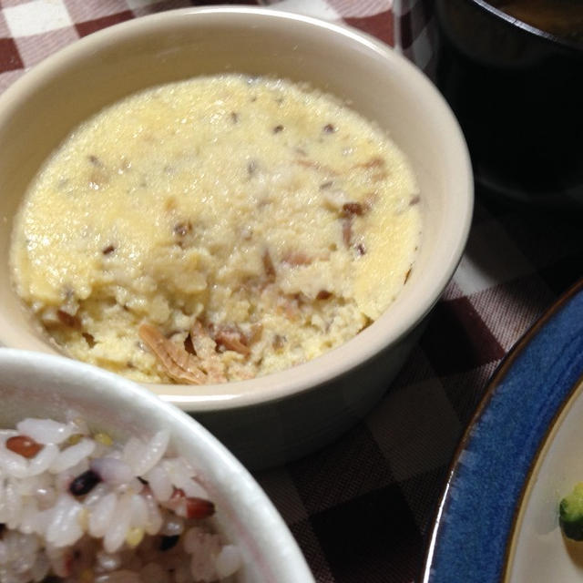 豆乳おから茶碗蒸し