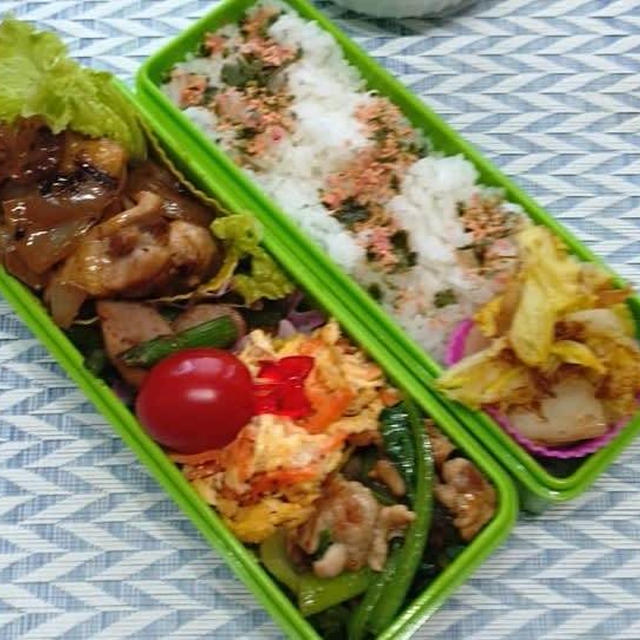 1/24鶏と玉ねぎの中華味噌煮弁当