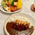 漆喰塗りで疲れて…またカツカレー(〃ω〃) &良いことあった♪