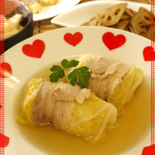 もちもちロール白菜の豚バラ巻き