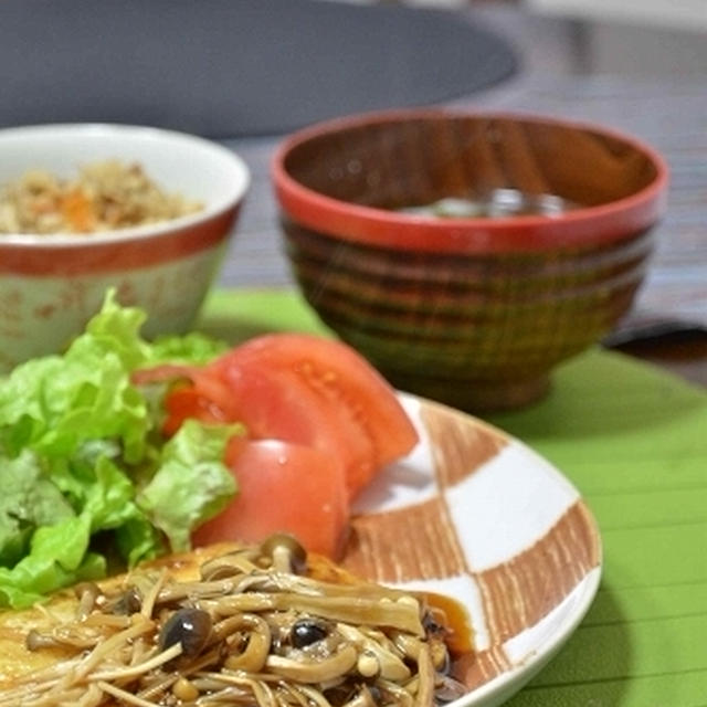 お豆腐ステーキのおゆうはん