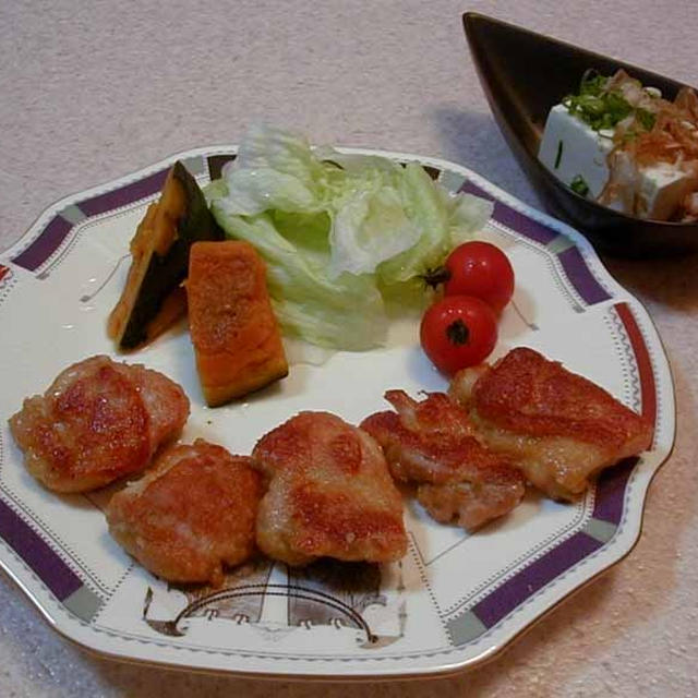 揚げない鶏唐揚げ
