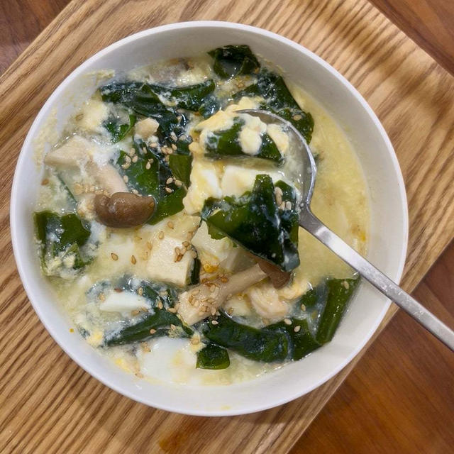 【3分で完成】栄養不足さんへ。レンジで作れる高たんぱくスープ、動画アップしました！