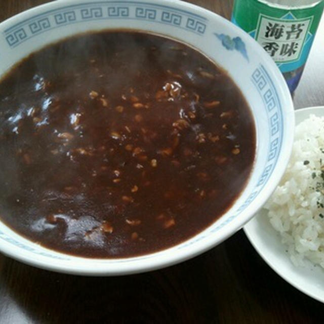 今日のお昼は「炸醤麺」