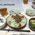 味付け牛肉