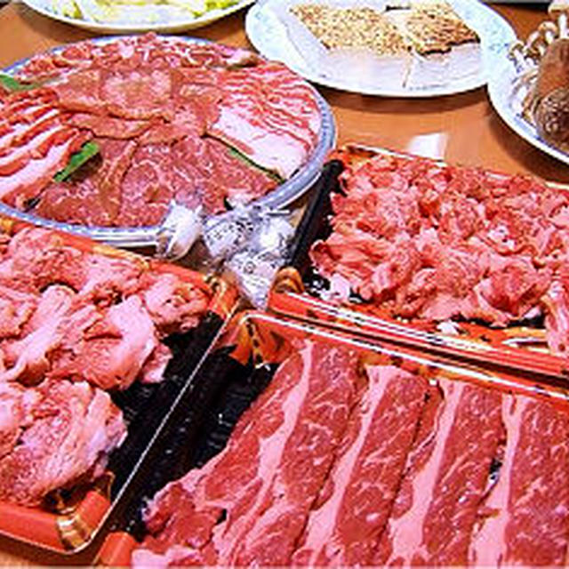 昨夜のすき焼き＆京君♪