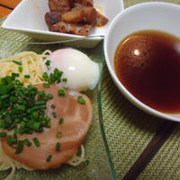マ･マー つけて食べるスパゲティDEつけラーメン風☆
