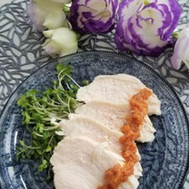 【レシピ】サラダチキンで簡単つまみ★麻辣味噌
