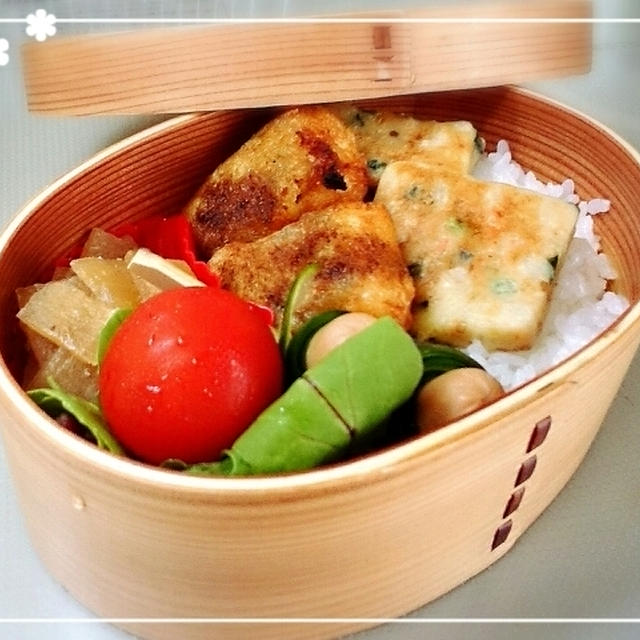本日のまげわっぱのお弁当