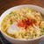 スペイン風にんにく卵スープでスープパスタ