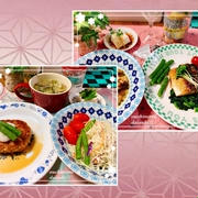 鯖のオリーブオイル焼きやハンバーグ＊昨日は禁酒成功