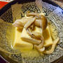 高野豆腐としめじの炊き合わせ 電子レンジで