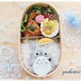 ☆傘をさしているトトロのお弁当☆